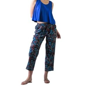 89. Mushroom print pants